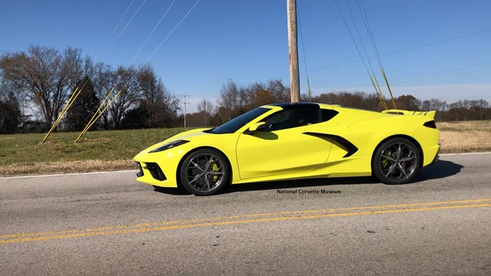 C8 Coupe Accelerate Yellow side
