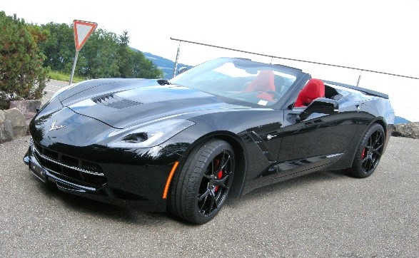 CORVETTE C7 Stingray Cabriolet DEMO Schwarz