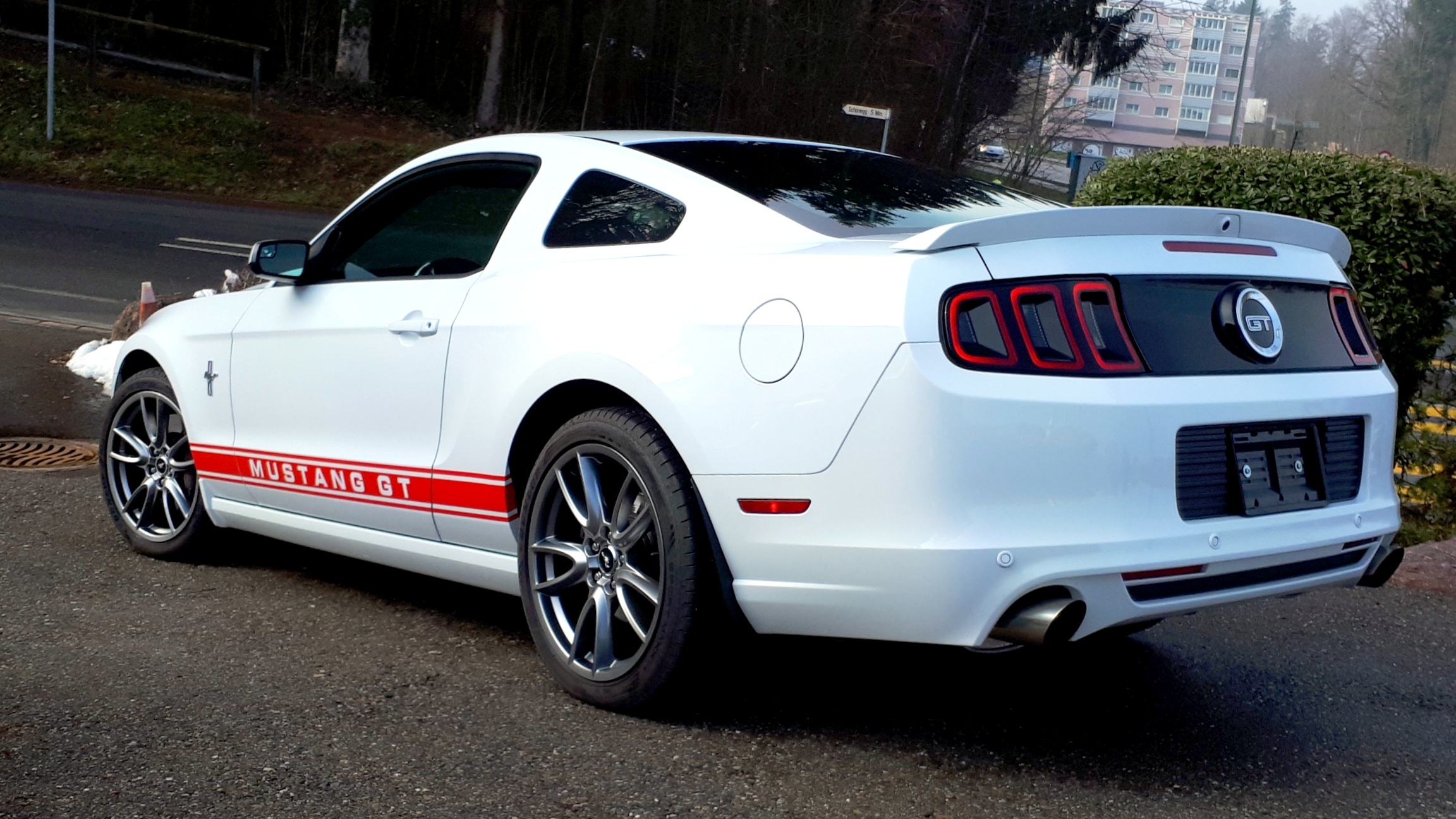 Mustang Gt 13 ex Bachofner rear side ramp