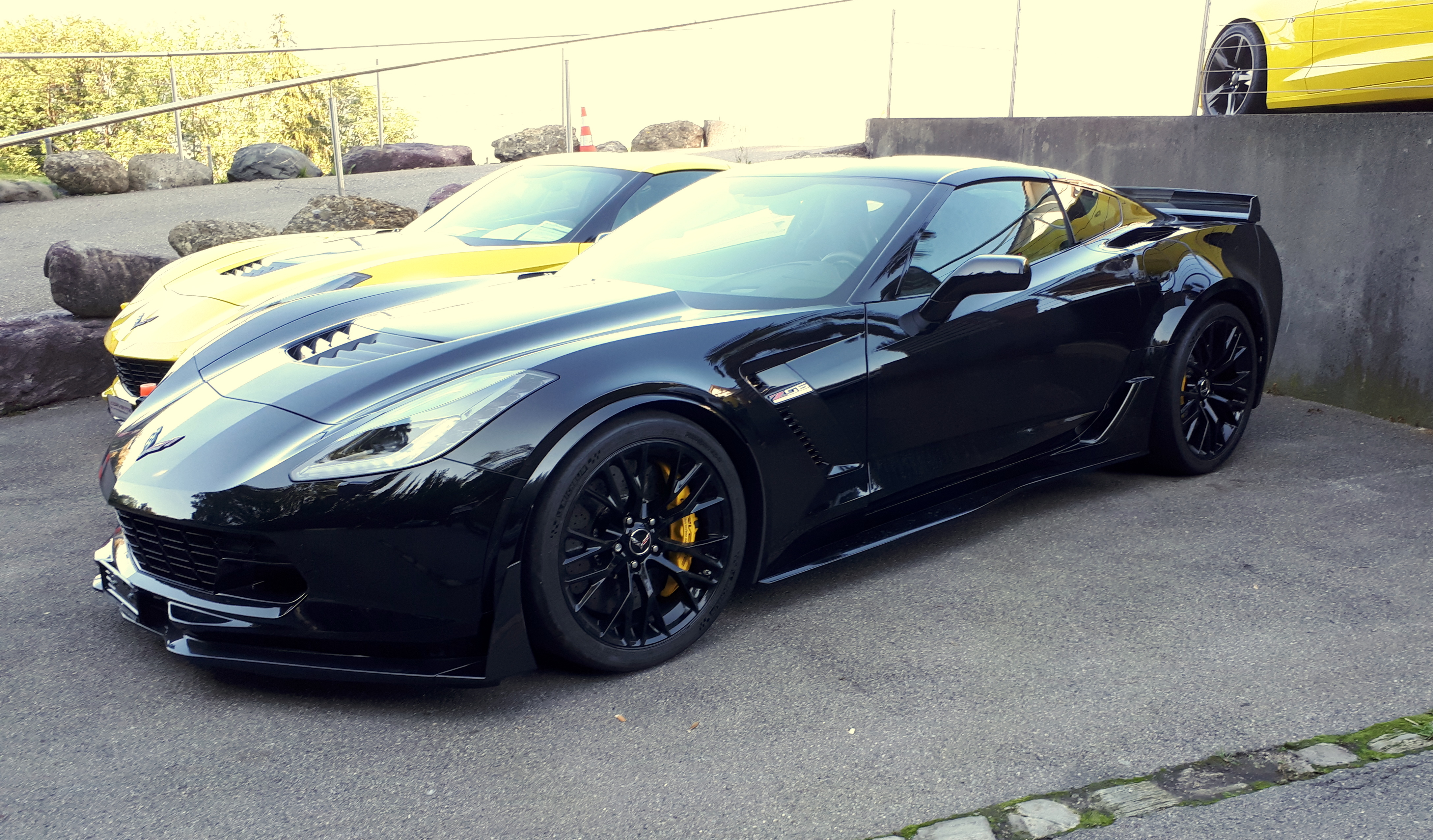 Z06 black side frt. Silvio