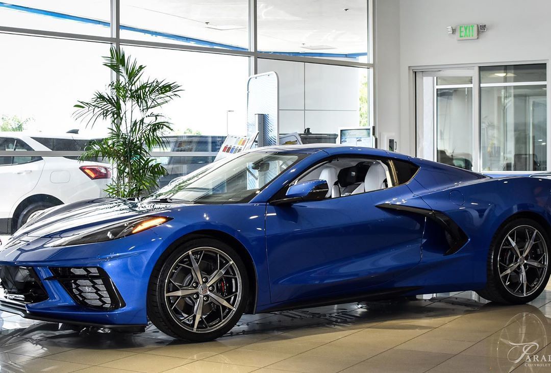 C8 Coupe Elkhart lake Blue