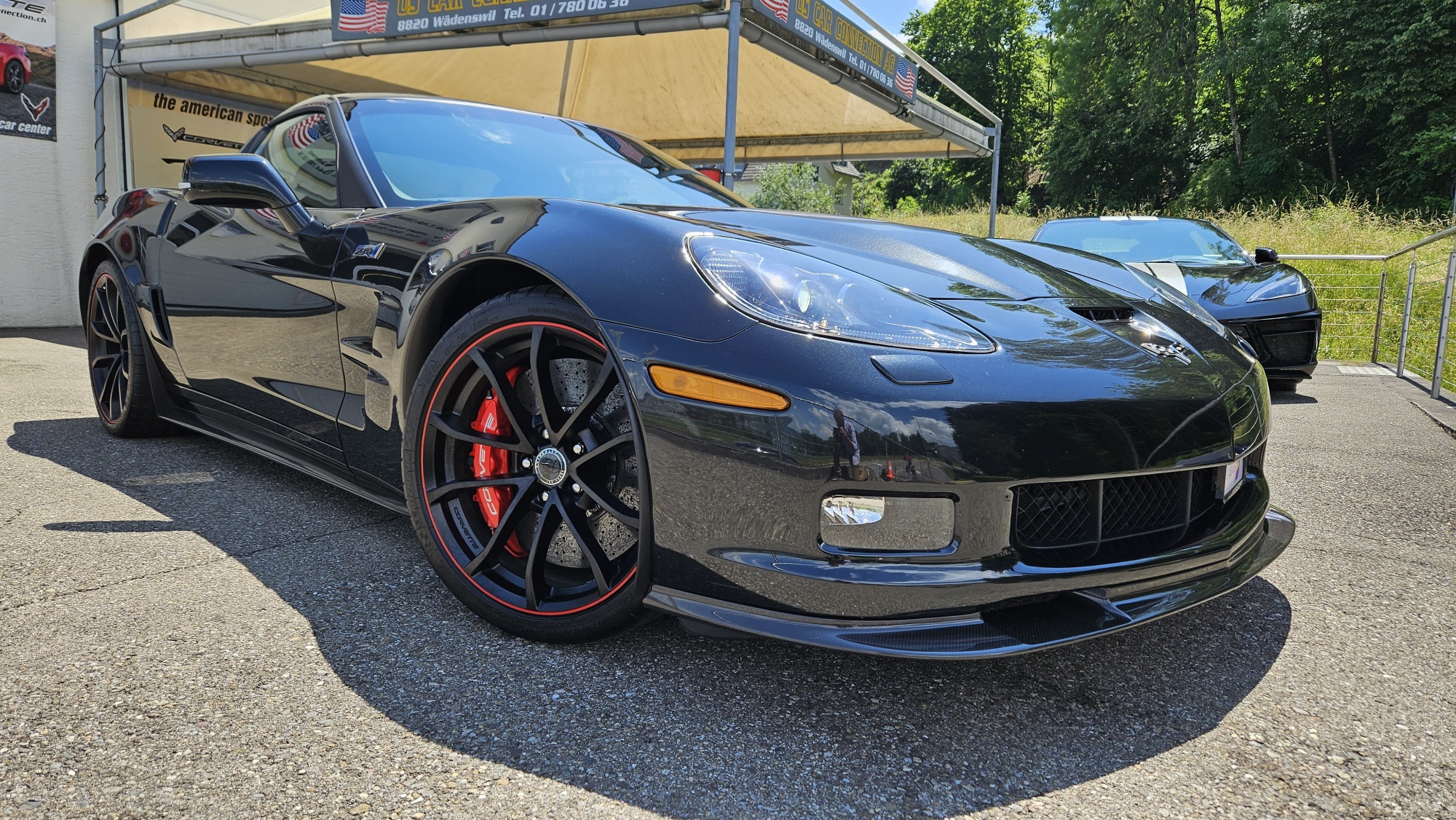Brandheisse und top-gepflegte Corvette C6/ZR1